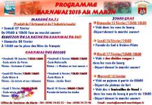 Le programme pour la ville du MARIN.