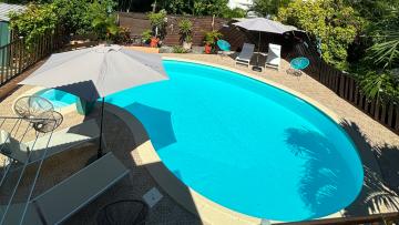 La piscine de la résidence Oasis de l'Anse Bleue !!!!